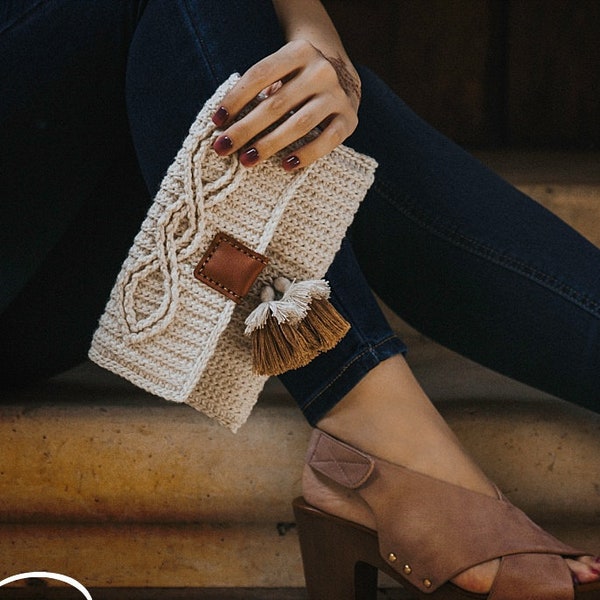 Crochet Clutch Purse Etsy