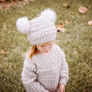 Macchiato Beanie Hat Crochet Pattern, Instant Digital PDF Download, Toque Beanie in sizes Baby, toddler, Child, Teen, Adult How To Pattern image 9