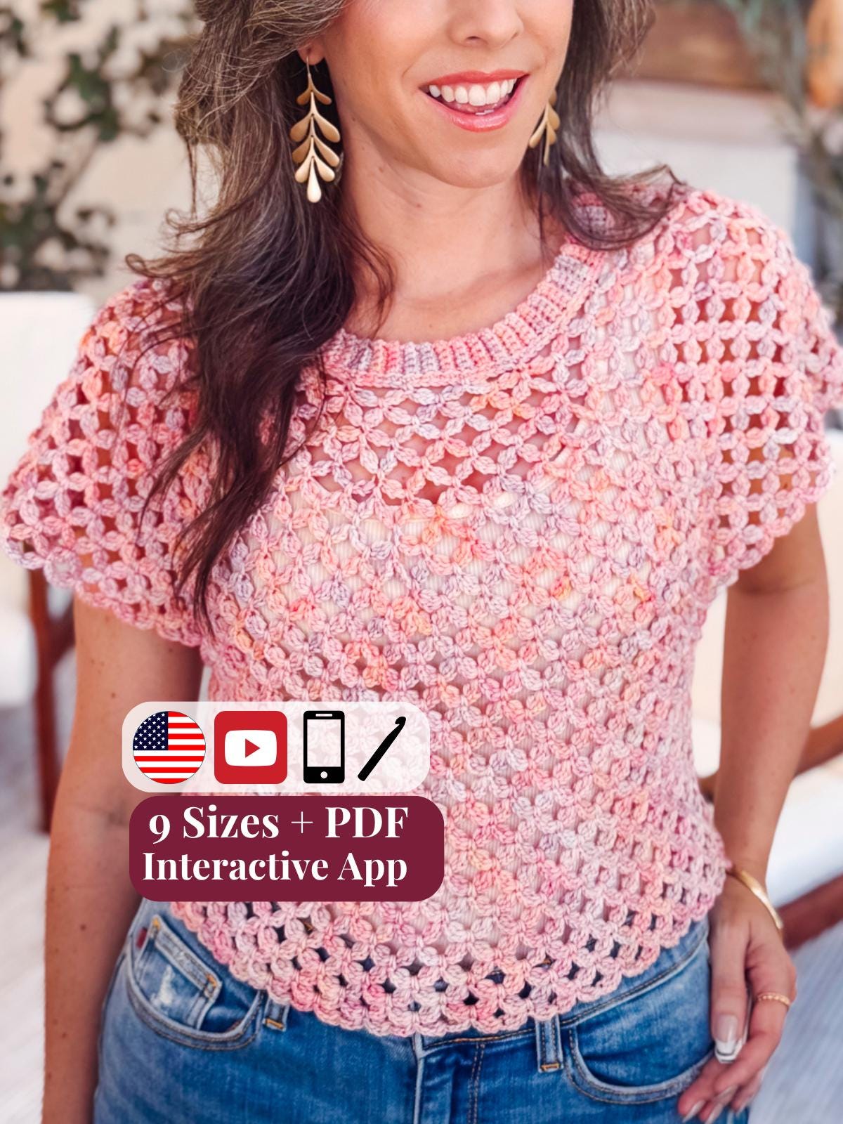 40 Beautiful Circle Crochet Patterns To Make For Your Home 40 Crochet Pattern + Video Circle Leaf Crochet Top