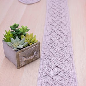 Infinity Scarf with Infinity Crochet An exciting, new, and innovative easy way to create stunning crochet cables Crochet Pattern image 7