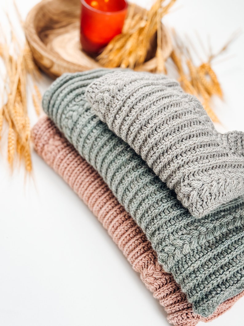 Autumn Wheat Crochet Baby to Child Sweater Pattern Sizes. Video Tutorial Included. Easy Crochet Pattern & Beginner Friendly Crocheted Flat Bild 9