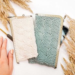 Happily Ever After Crochet Clutch Pattern Video Tutorial. Instant PDF Download Instructions. Learn to Steek Crochet with Magical Stitches image 8