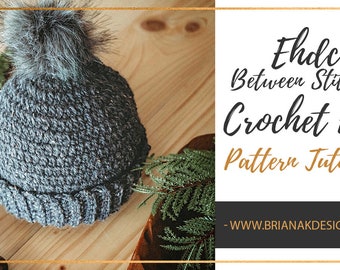 AMBERGREAＭ　Crochet Knit Tam Gretchens Easy Tam Pattern (Knit) - Version 1 – Lion Brand Yarn