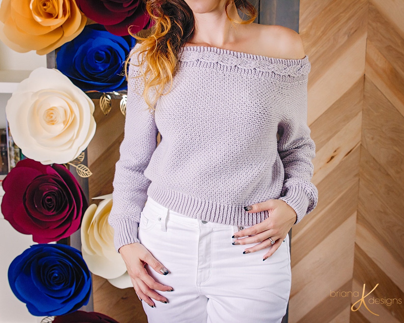 Valencia Infinity Cable Crochet Sweater Instant Download PDF Pattern ...
