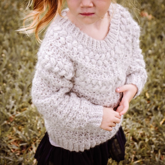 Buy Macchiato Child Sweater Crochet Pattern Instant Digital PDF Online in  India - Etsy