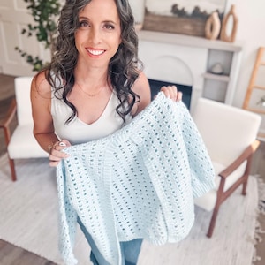 CROCHET PATTERN + VIDEO Easy Crochet Cardigan with only 2 Seams! The Hummingbird Cardi has guided diagrams and is crocheted flat! image 11