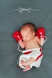 Baby Boxer Gloves and Boxing Shorts PATTERN Instant Download, Preemie- 6 Months, 