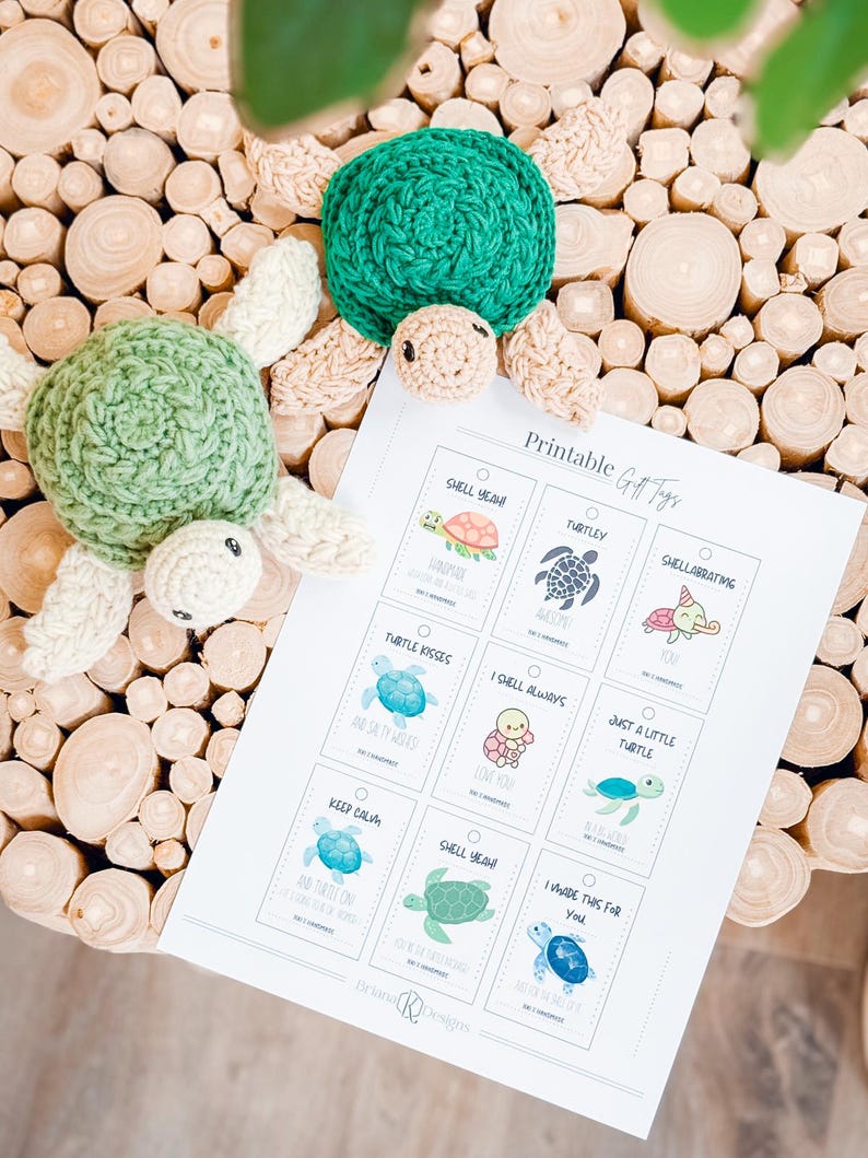 CROCHET PATTERN + VIDEO Wheat Stitch Turtle Crochet Pattern Pdf Amigurumi Sea Turtle Toy Easy ...