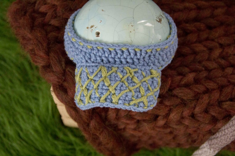 Little Golfer Crochet PATTERN Instant Download, Hole in One Newborn Golf Set, Crochet Golf Baby Gift image 5