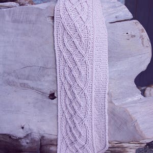 Infinity Scarf with Infinity Crochet An exciting, new, and innovative easy way to create stunning crochet cables Crochet Pattern image 10