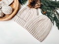 Snowy Wheat Puff Stitch Crochet Hat Pattern, Instant PDF Download + Video Tutorial. Winter Beanie in Sizes Newborn to Adult. Crochet Flat.