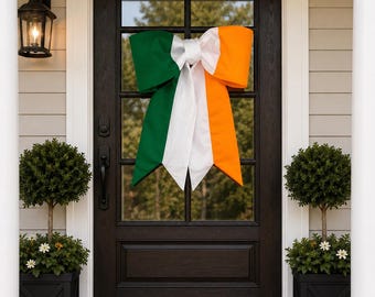 Ireland Flag Door Bow
