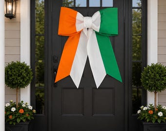 Côte d'Ivoire Flag Door Bow