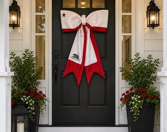California State Flag Inspired Missionary Farewell Bow