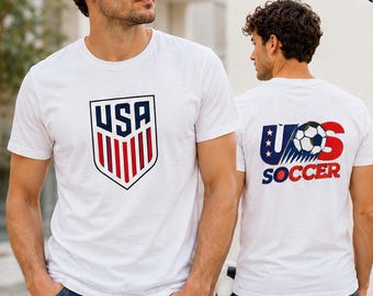 USA Soccer World Cup 2026 SVG PNG Bundle | Patriotic Fan Apparel Design (Digital Download)