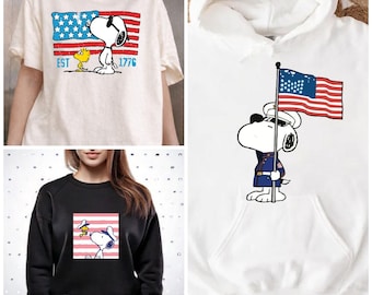 Retro Patriotic Dog Trio PNG SVG | 4th of July Shirt Design (Digital Download)