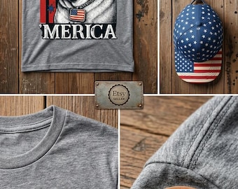 Retro Merica Bulldog PNG, Patriotic American Flag Dog Sublimation (Digital Download)
