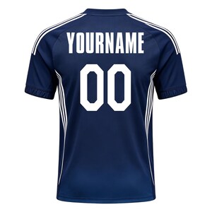 Frankreich 2026 Cup Fan T-Shirt Fußball Trikot - Kinder, Jugendliche & Erwachsene Bild 3