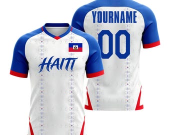 Personalized Haiti 2026 Cup Fan T-Shirt Soccer Jersey – Kids, Youth & Adults