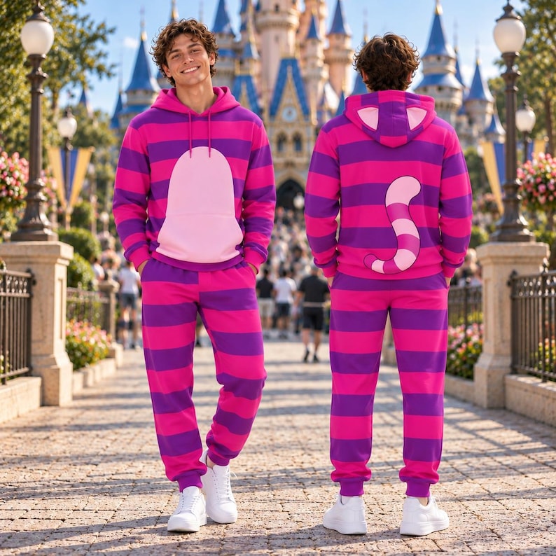 WDW Alice in Wonderland Matching Costume Hoodie Jogger, Mad Hatter ...