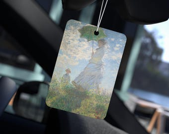 Car freshener: Madame Monet and Her Son 1875  Claude Monet