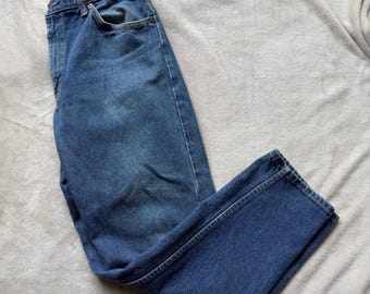 Vintage Levis 550 Orange Tab Herren 33x30 Made in Canada Relaxed Tapered Blue