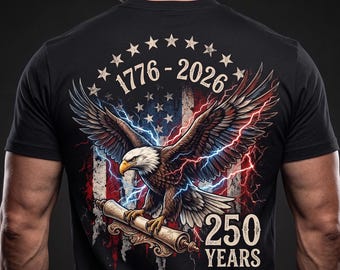 USA 250th Anniversary png | Patriotic America Semiquincentennial 1776-2026 Clipart PNG | 4th of July Digital Download