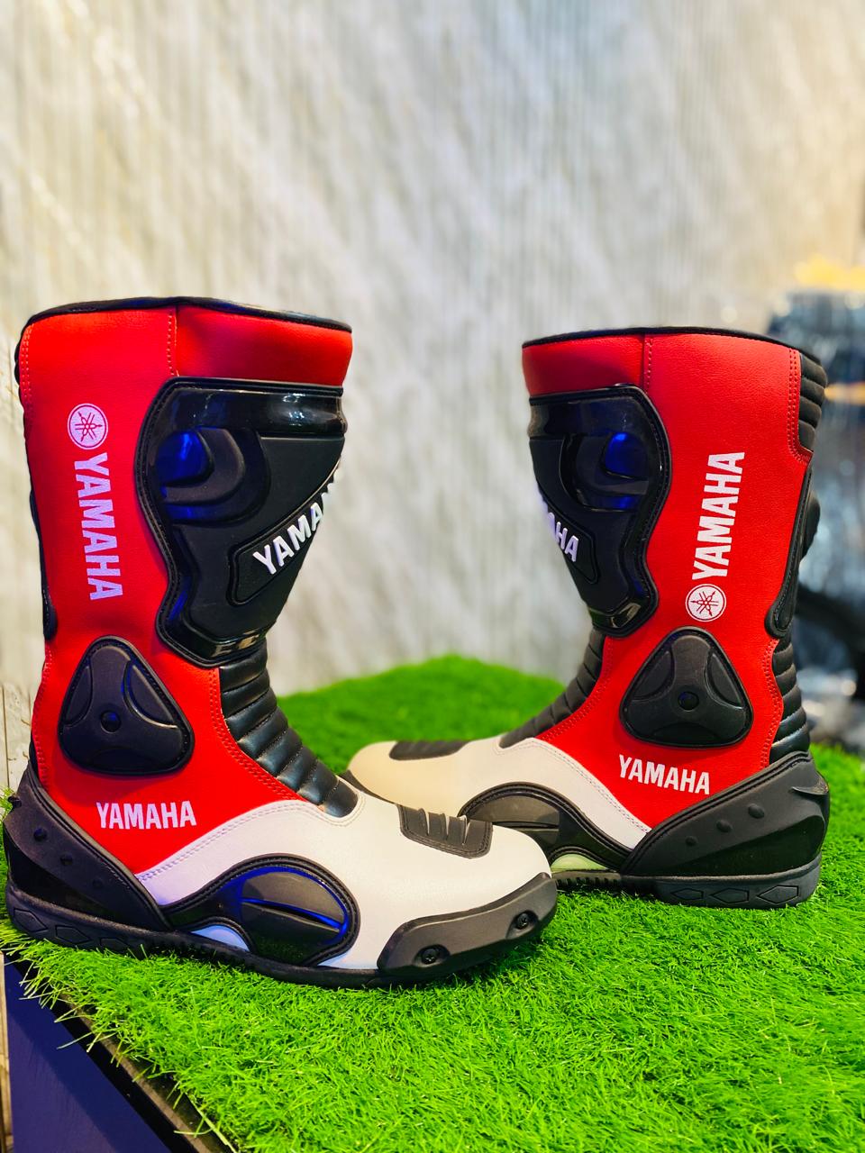 Yamaha Leather Boots - Etsy