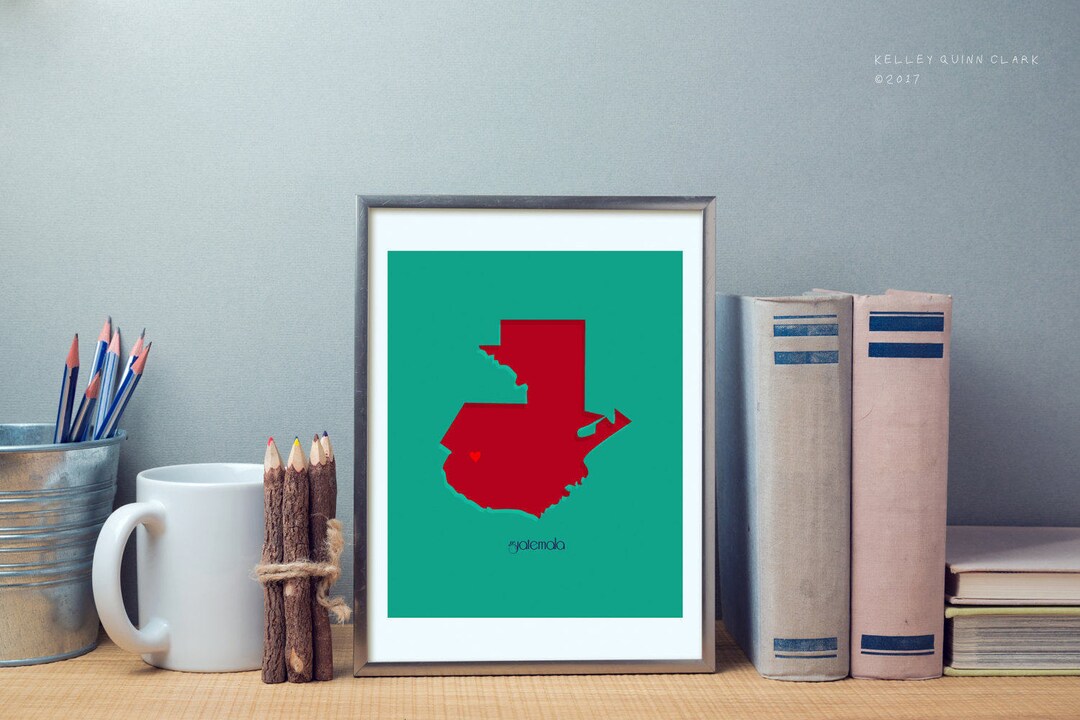 Custom Country Map Print | Personalized Heritage Wall Art | Where You ...
