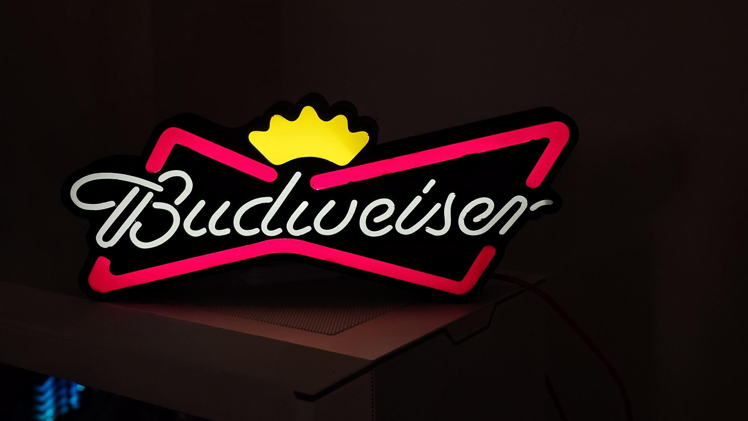 Budweiser Lamps - Etsy
