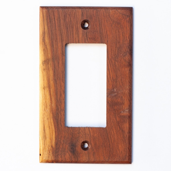Black Walnut Outlet Covers and Light Switch Covers
