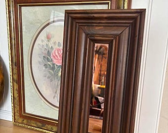 Vintage Rivertunes Wood Frame Mirror