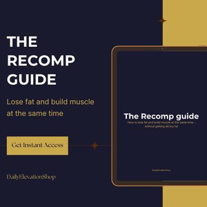Body Recomposition Guide – Lose Fat, Build Muscle (Digital Download)