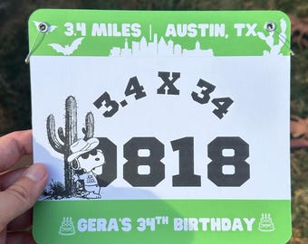 Personalized Race Bibs