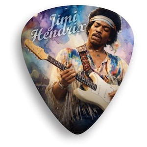 Jimi Hendrix - Gripixx Legends Series Collectible Textured Guitar Pick