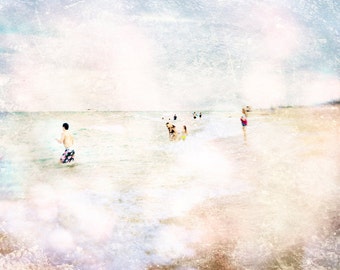 Vintage Art - 8x10 photograph -  Beach Photograph - fine art print - travel photography - ocean photo