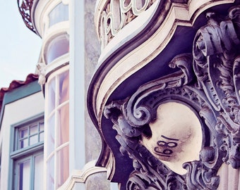 Victorian Homes - 8x10 photograph - San Francisco fine art print - California photograph - architecture artwork