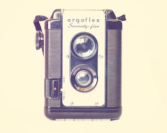 Vintage Camera - 8x10 photograph - The Argoflex - fine art print - vintage photography - Camera photograph - gift for photographer