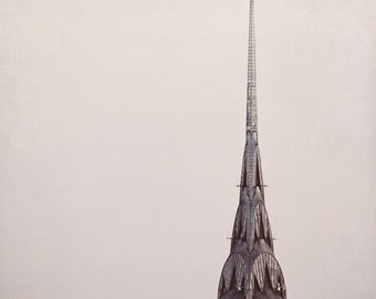 Chrysler Building - 8x10 photograph - New York City - fine art print - vintage photography - Manhattan architecture - New York skyline