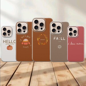 Autumn Phone Case Fall Cover for iPhone 17 Pro Max, 16e, 15, 14, 13 Samsung S26 Ultra, S25 FE, A57, A56, Pixel 10, 9