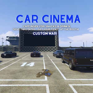 Kino samochodowe | Fivem Ready l MLO | Odgrywanie ról | Mapa niestandardowa