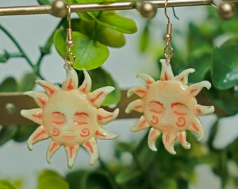 Brincos de Sol do Tarô