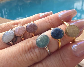 Handmade with Love Memorial Ash Rings