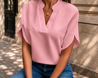 Satin Elegance Blus
