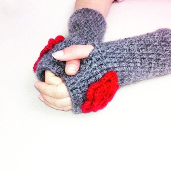 mittens and fingerless gloves