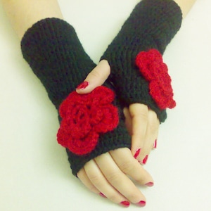 Handmade Arm Warmers, Women Gifts,  Winter Gifts, Gloves, Boho, Crochet Mittens, Fingerless, Winter Accessories, Gift ideas Christmas gifts