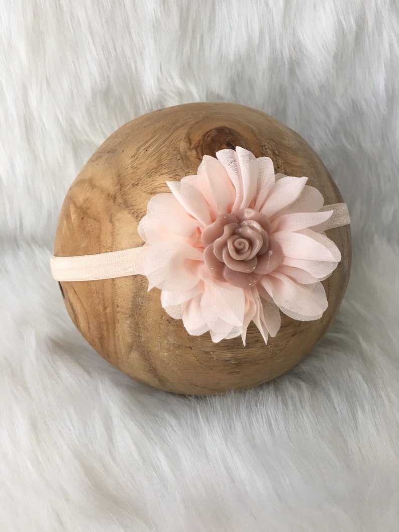 Pink Baby Girl Headband|Pink Rose Headband|Photography Props|Ready to Ship|Vintage Headband|Country Headband|Rose Headband|Birthday