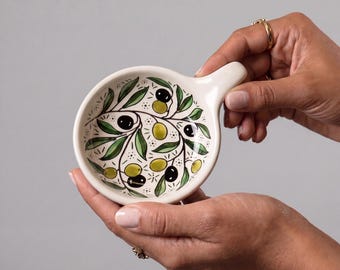 Palästina Keramik - Olivenschale 13 cm - Made In Palestine