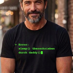 Sleep() Overridden T-Shirt | Gift for Programmer Dad | Developer Father Code Humor