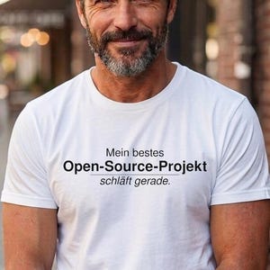 Programmer Dad T-Shirt | My Best Open Source Project | Gift for Developer Dad's Birthday